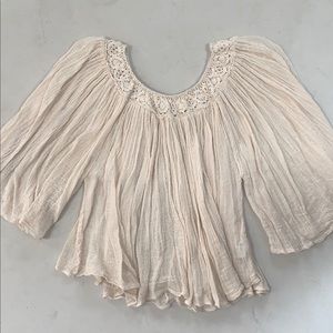 Off the shoulder blouse